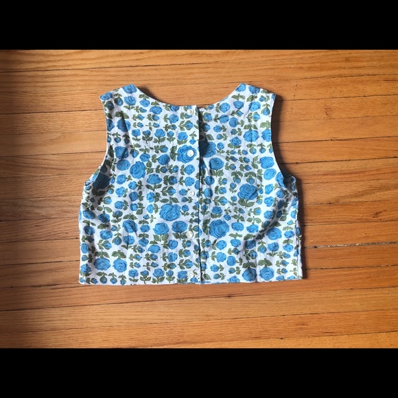 ASOS Floral Cropped Top - Picture 2 of 4